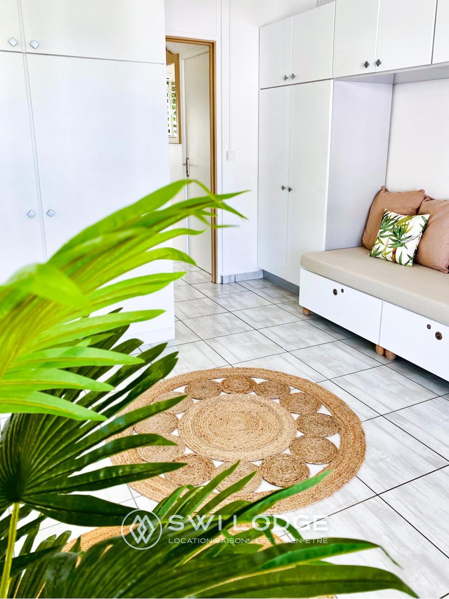 Appartement SWI LODGE VUE SUR MER Le Moule Exterior foto